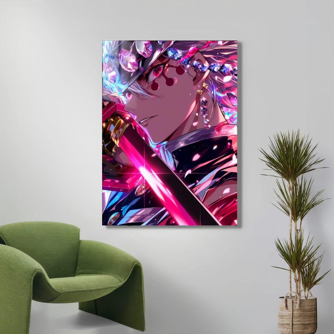 Tengen Uzui Neon Sound Blade — ANM-DS-256