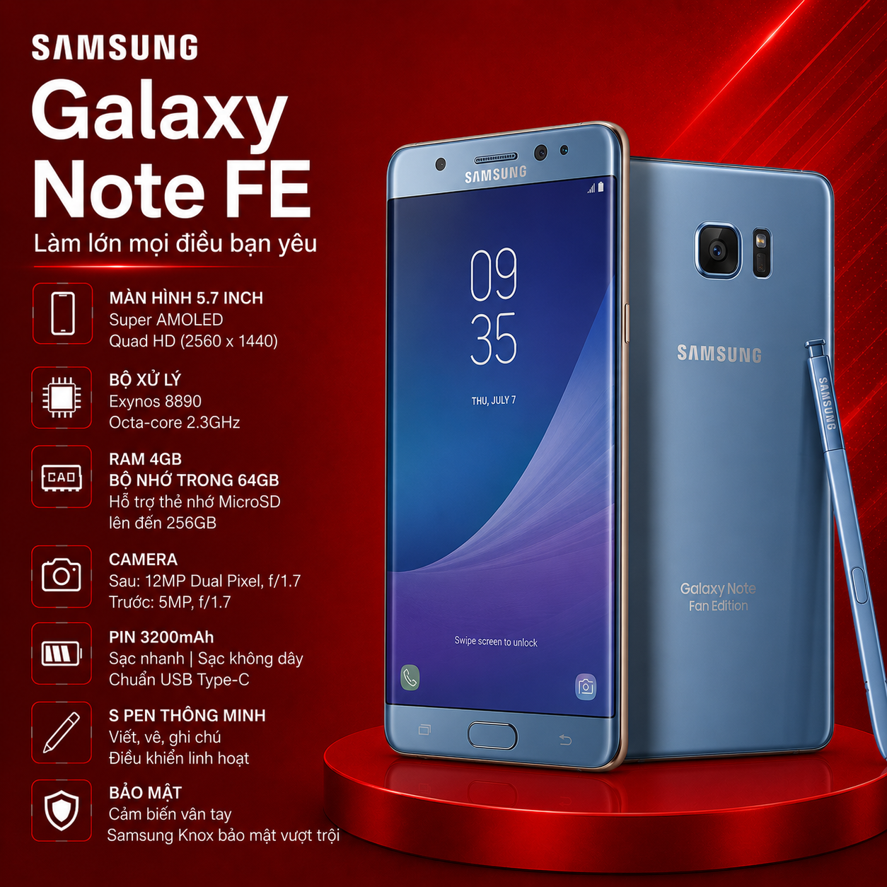 Điện Thoại Samsung Galaxy Note FE – Hàng Chính Hãng_thumbnail_4
