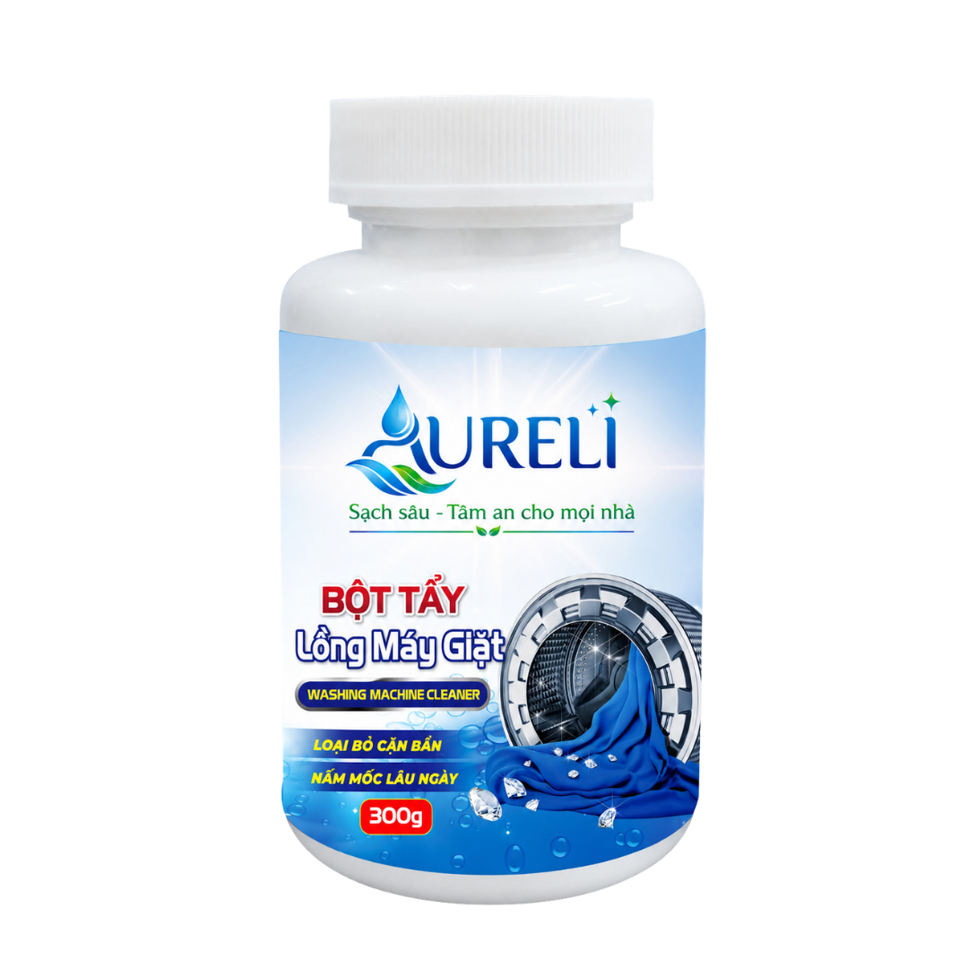 Bột tẩy lồng máy giặt Aureli