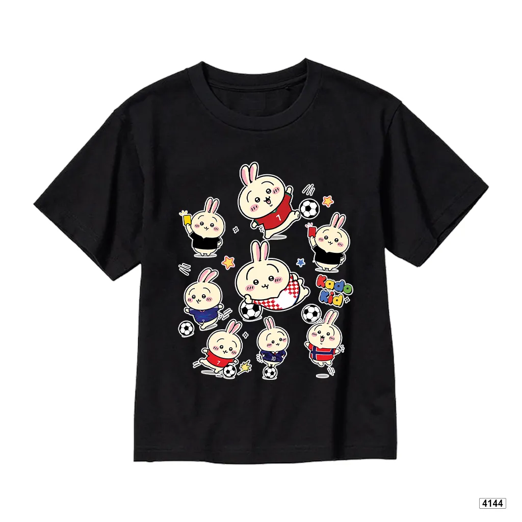 Áo thun form ôm dáng ngắn AED4144 Kado tay ngắn vải cotton thoáng mát cổ tròn in mix_thumbnail_8
