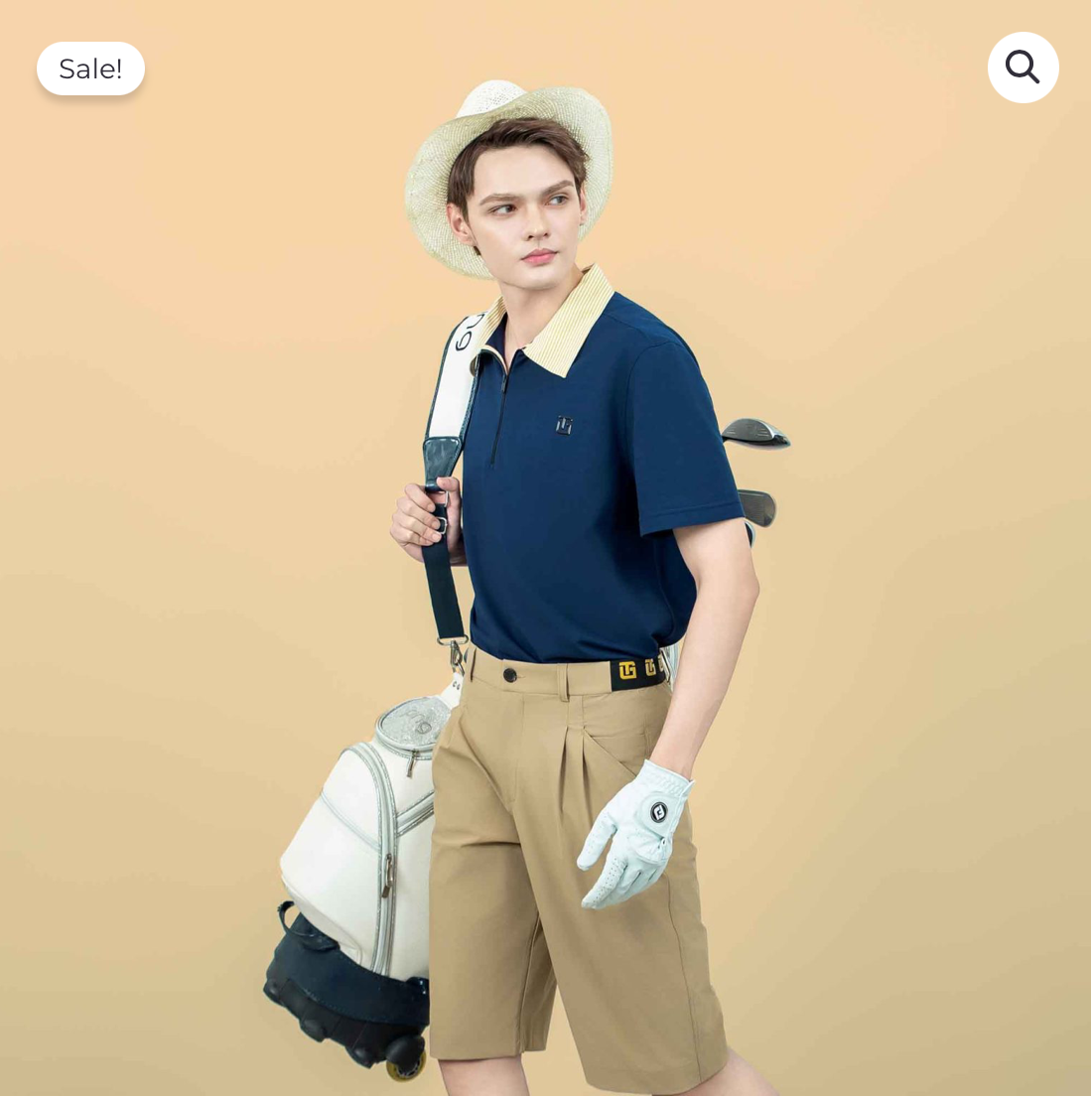 Áo Polo nam phối cổ sọc vàng- Navy_thumbnail_1