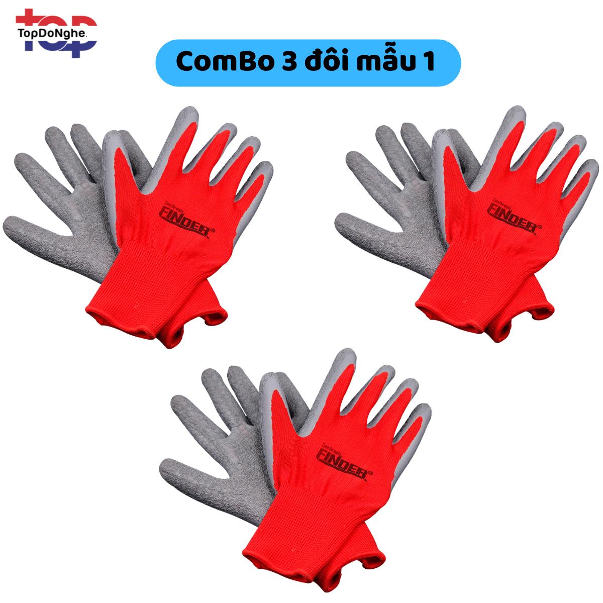 Găng tay lao động FINDER phủ PU ôm tay, dễ cầm nắm, chống dầu, sửa chữa, vận hành Bao tay đa dụng_thumbnail_1