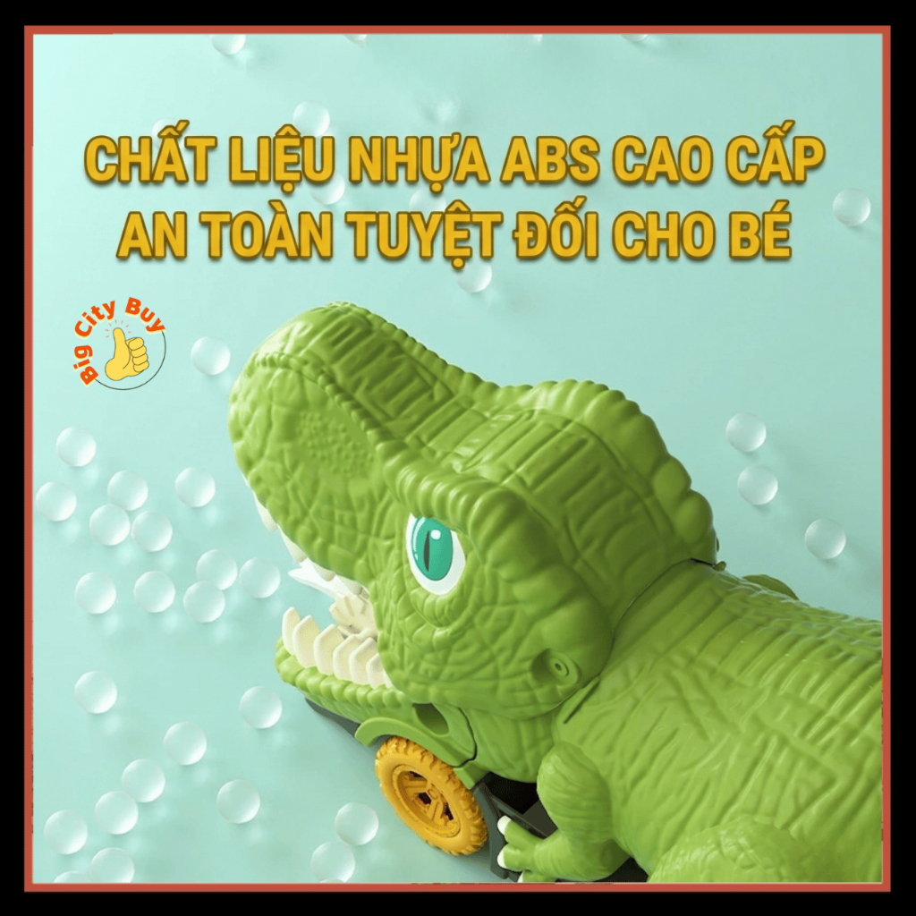 Đồ Chơi Khủng Long Nuốt Xe Ô Tô Cho Bé Tặng Kèm 6 Xe Mini Nhựa Cao Cấp Chơi Tương Tác Vui Nhộn BigcityBuy 336DCKL_thumbnail_2