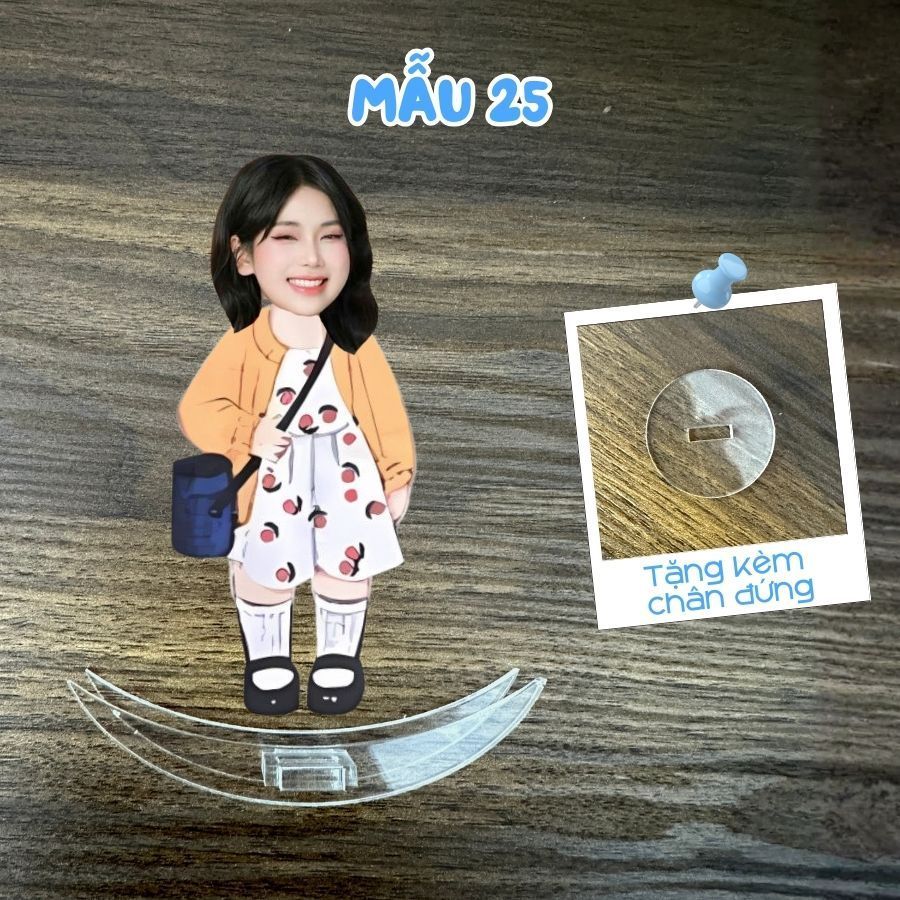 Standee lắc lư ghép chibi Tết, Áo dài_thumbnail_29