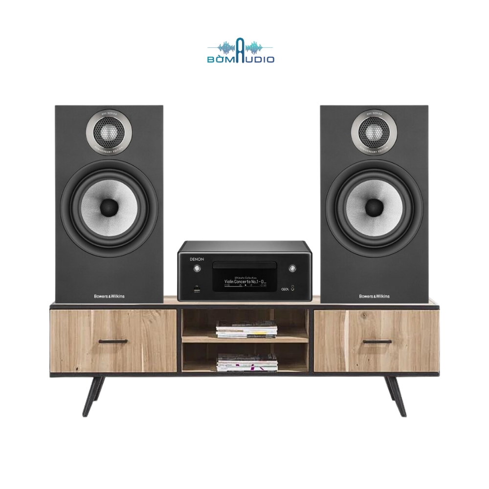 Combo Amply Kiêm CD DENON RCD-N10 + Loa B&W 607 S2 “ANNIVERSARY EDITION” - B112_thumbnail_0