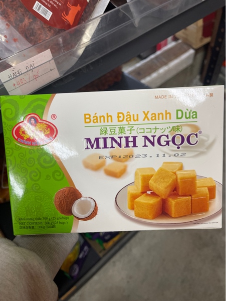 Bánh đậu xanh vị dừa ( hộp )