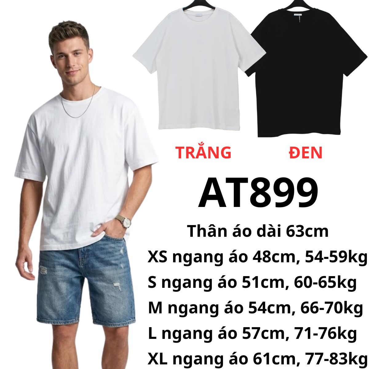 AT899- Áo thun nam