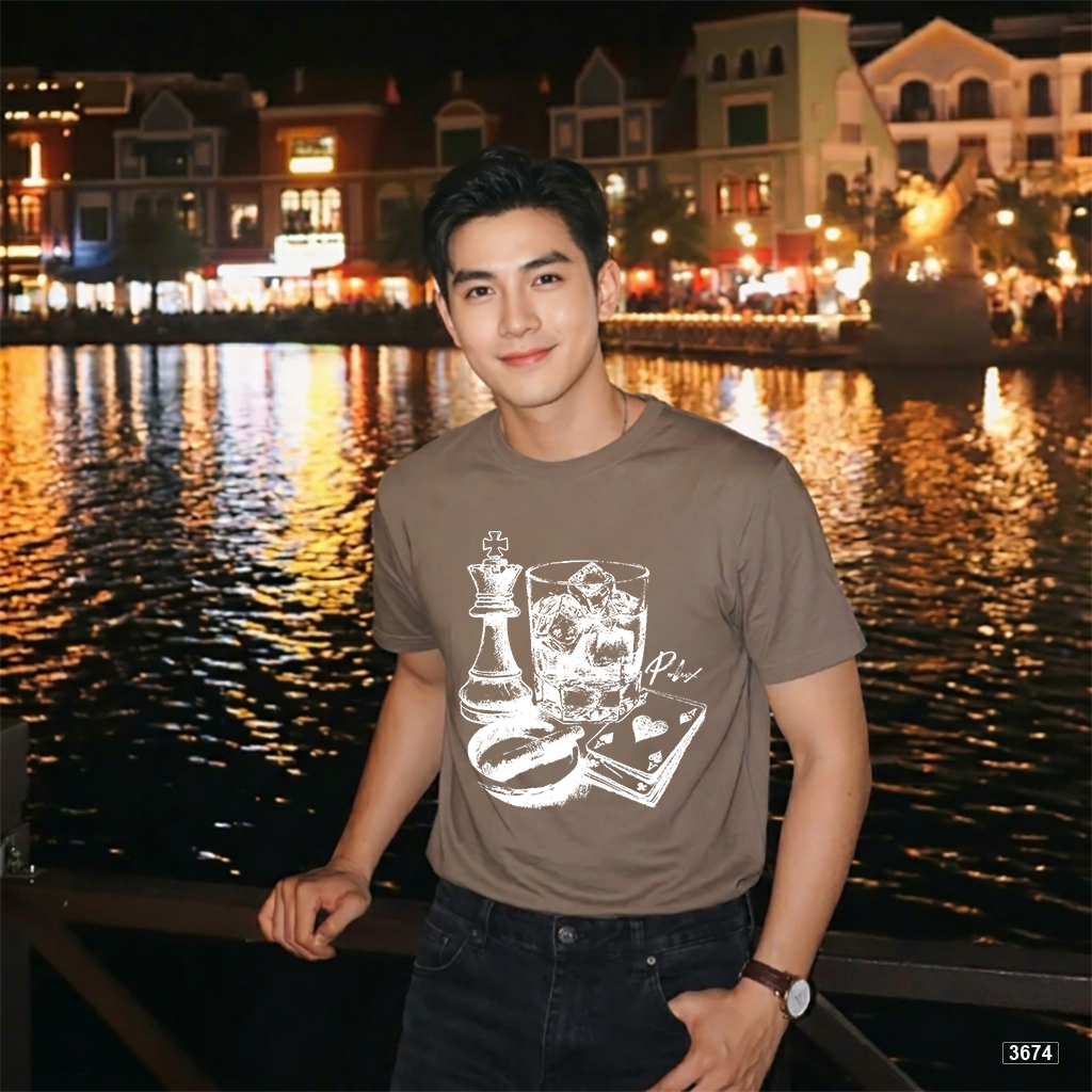 Áo thun nam form rộng phong cách đường phố Polux 3674_thumbnail_3