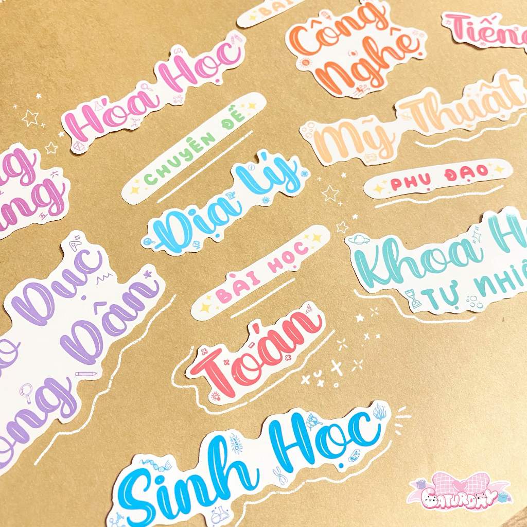 Sticker NHÃN TÊN MÔN HỌC decor bìa vở_thumbnail_4