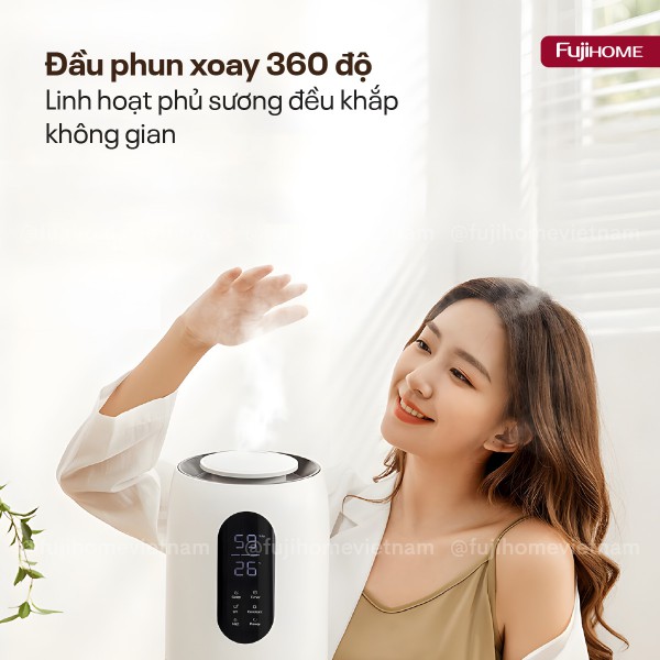 Máy Tạo Ẩm, Xông Tinh Dầu, khử khuẩn UV điều khiển WIFI HM10UV-WIFI_thumbnail_8