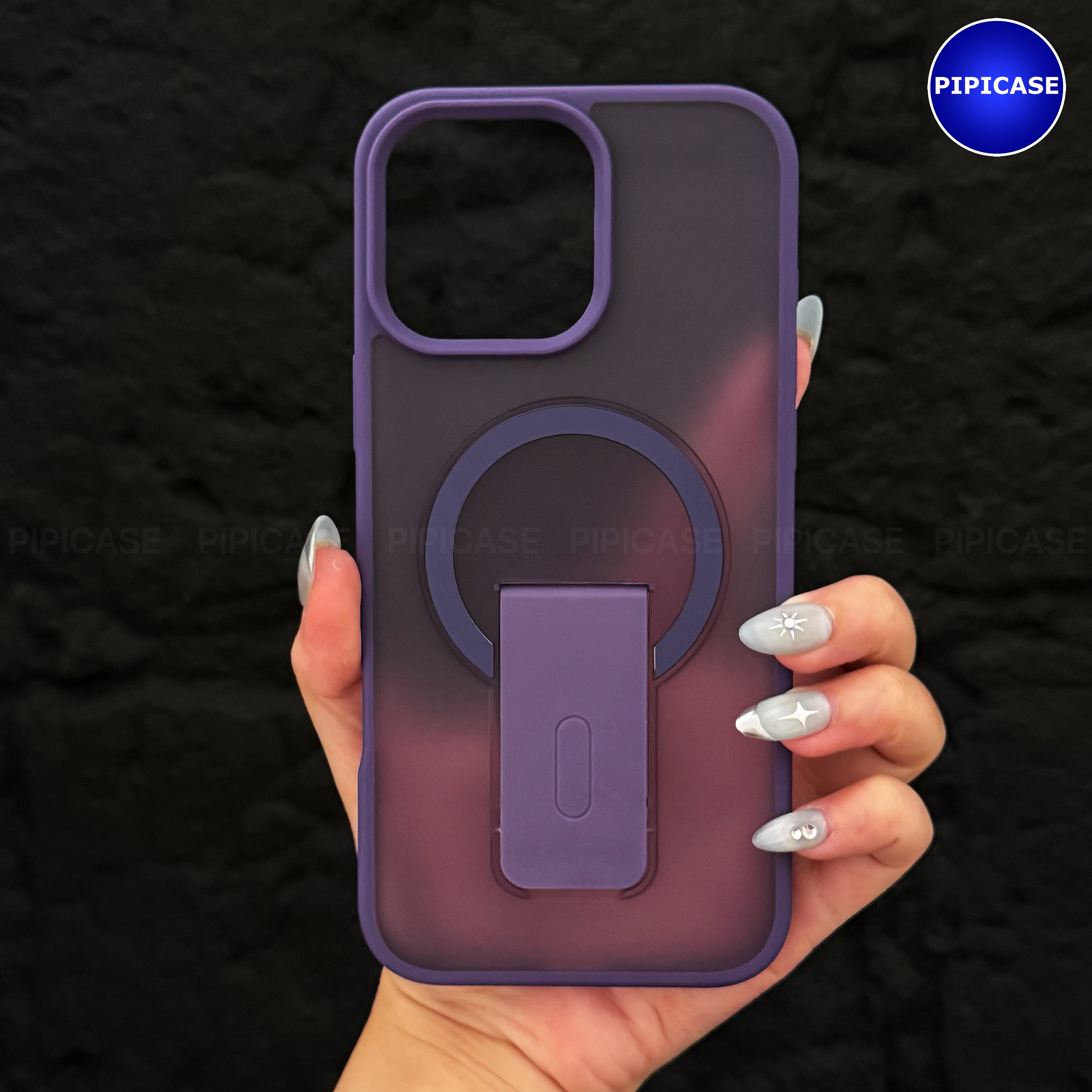 Ốp Lưng iPhone 16 Pro Max - Quin - Tím Đậm_thumbnail_12