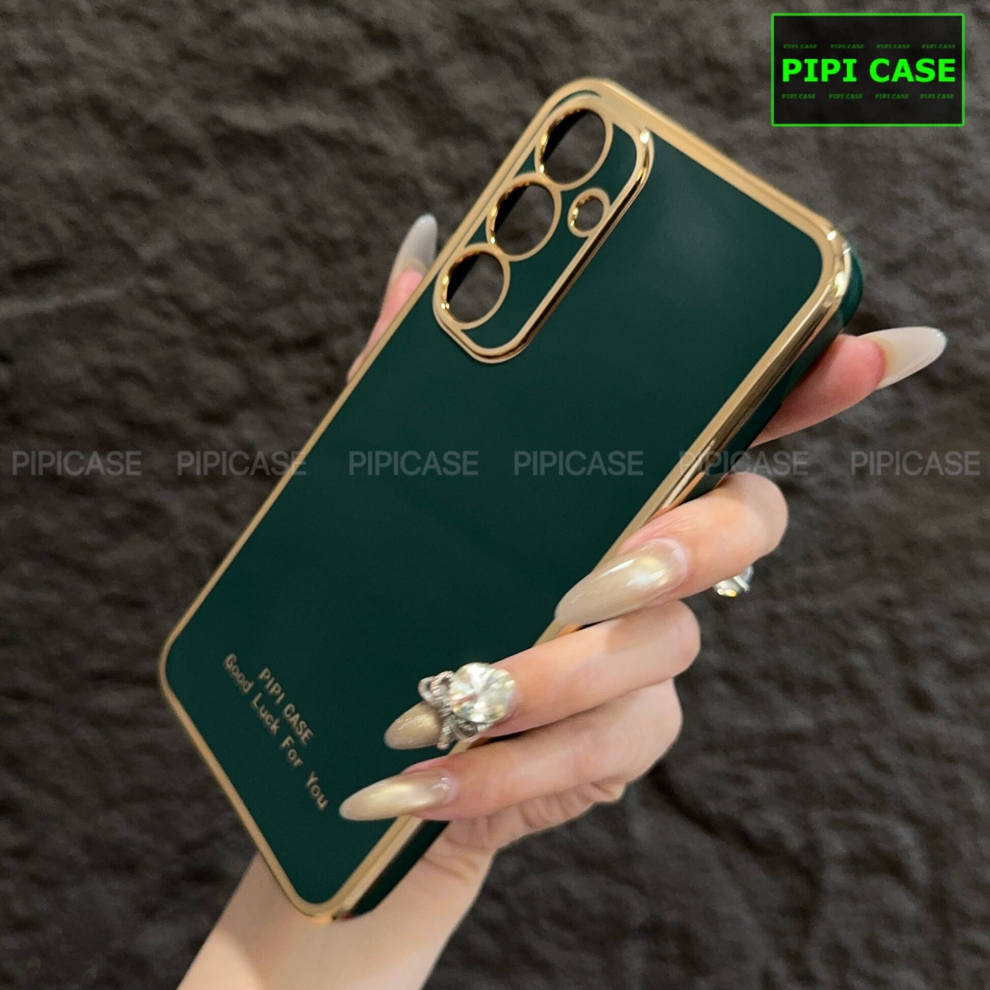 Ốp Lưng Samsung A35 - Royal - Xanh Lá