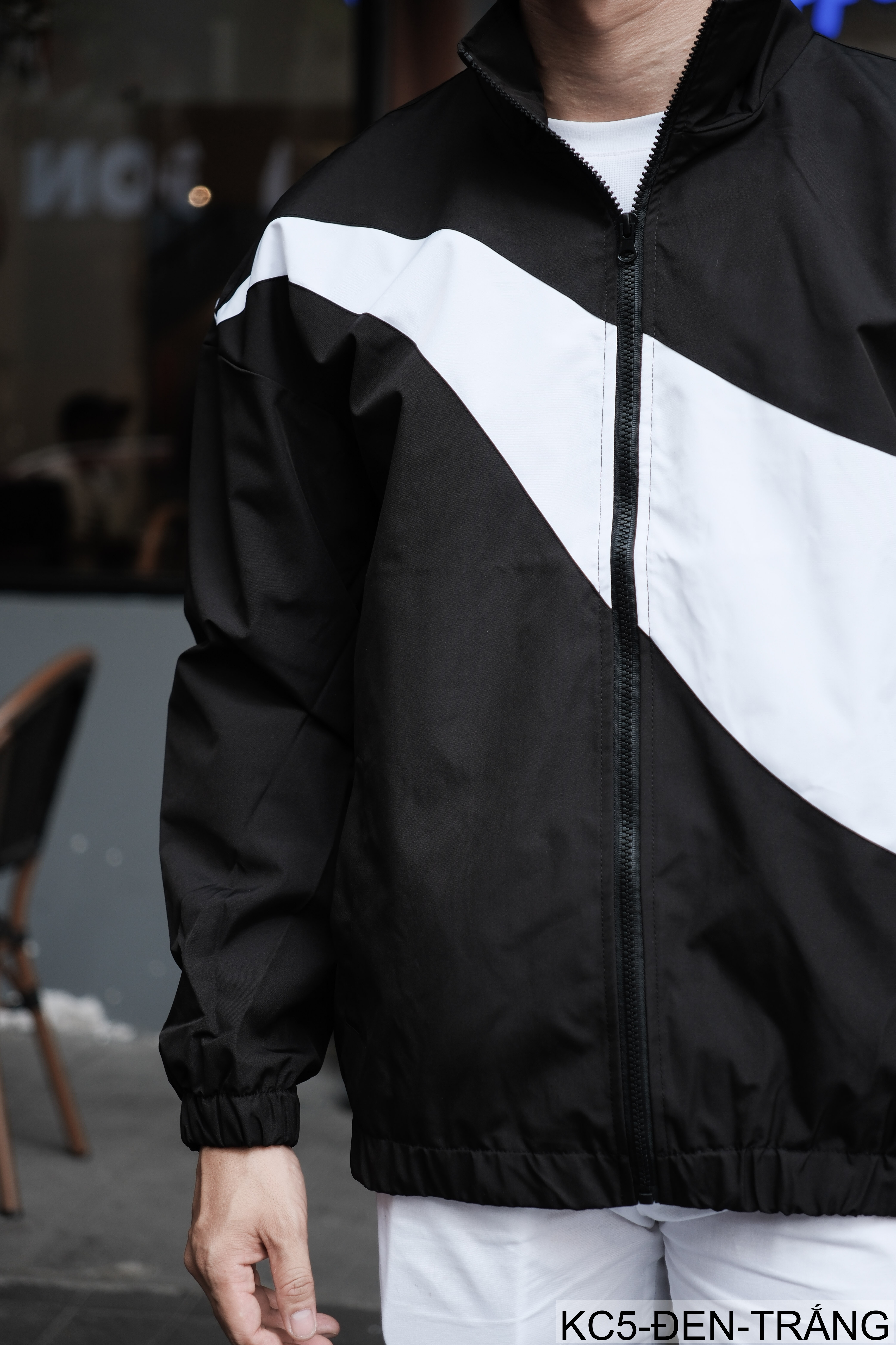 KC5 - Áo jacket nam phối màu thời trang xuân thu chống gió dễ phối đồ_thumbnail_1