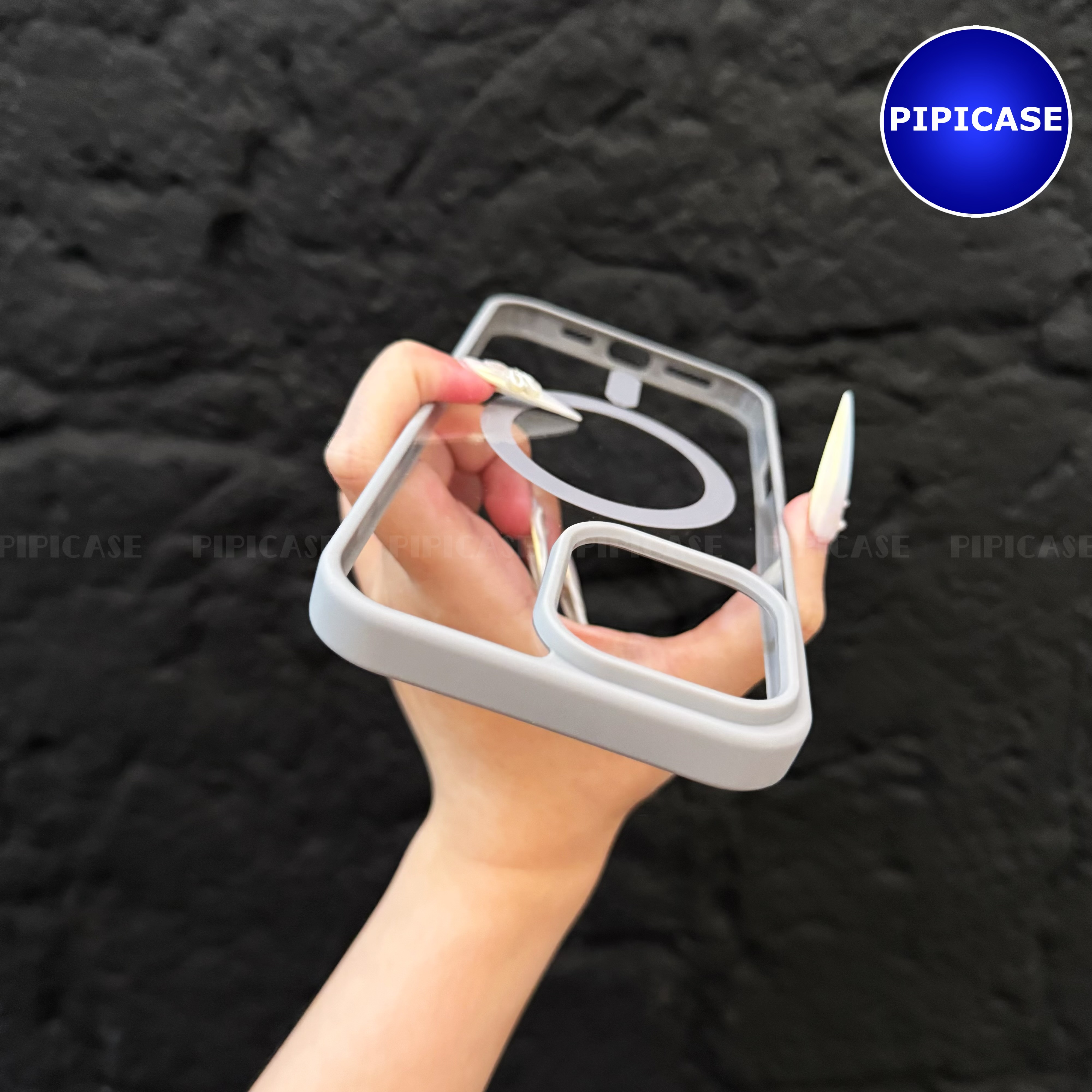 Ốp Lưng iPhone 16 Pro - Chic - Xám_thumbnail_16