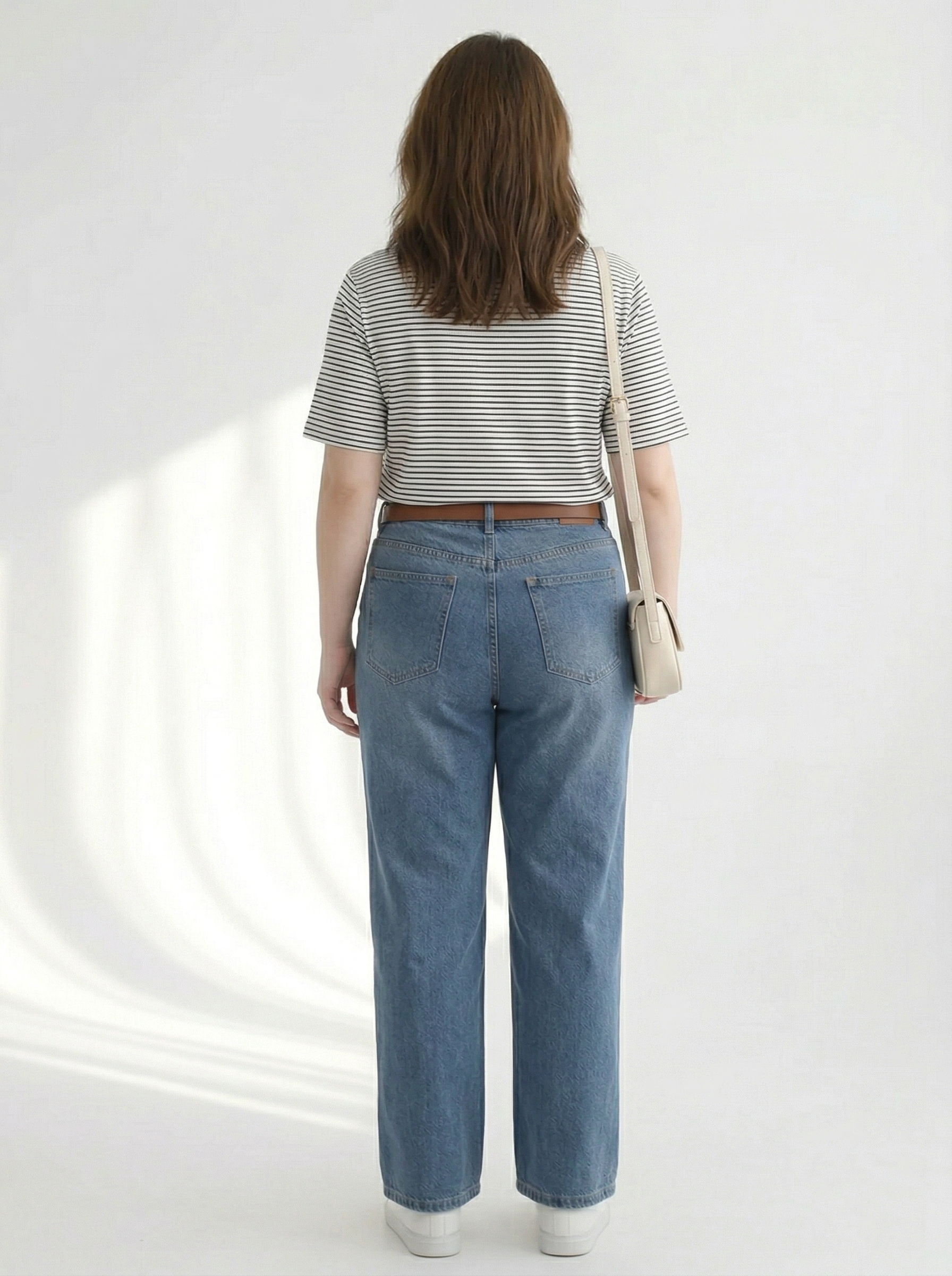 BIGSIZE- Quần jean suông co giãn basic V-QJ01 dành cho nàng béo_thumbnail_5