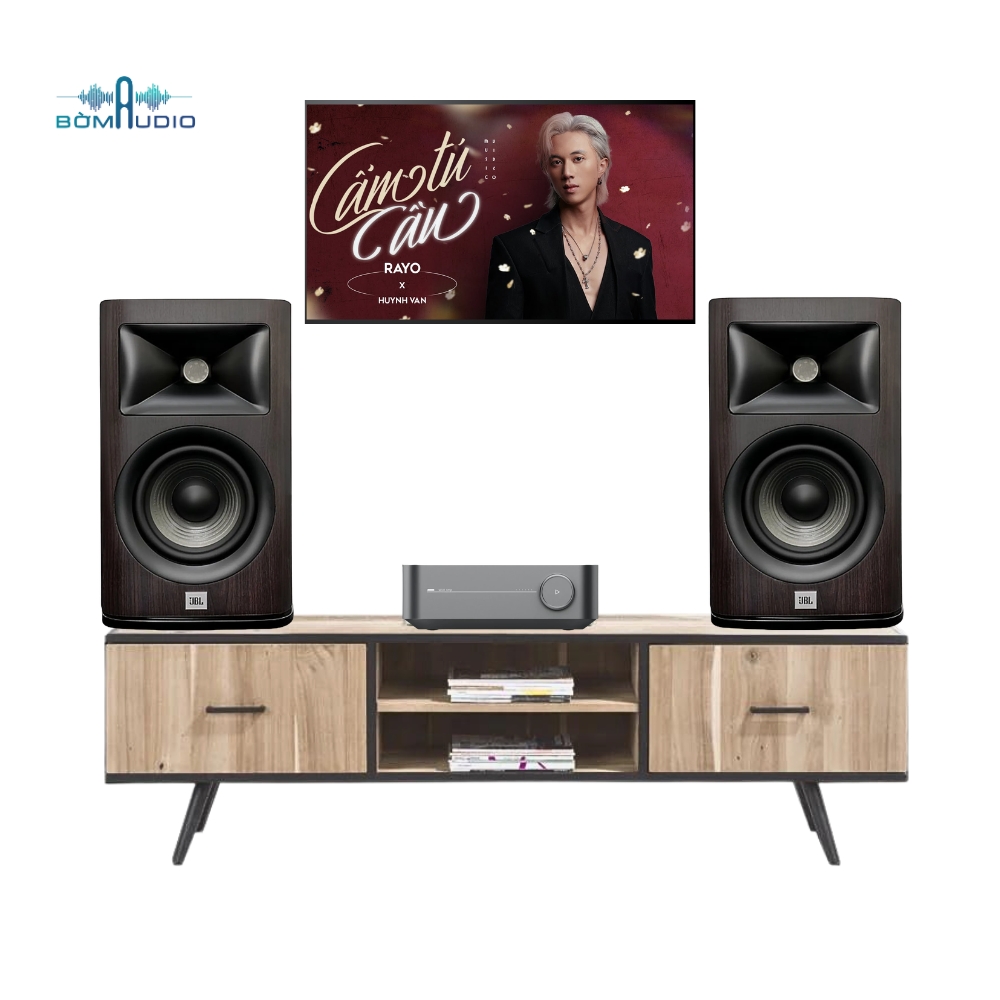 Combo Network Streamer WIIM AMP + Loa Bookshelf JBL STUDIO 620 – WJ1_thumbnail_1