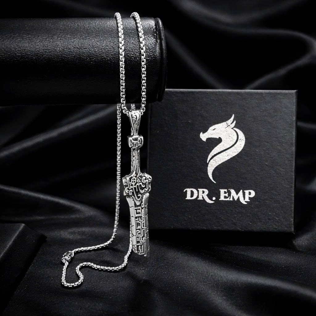 Vòng cổ hợp kim kiếm dài
