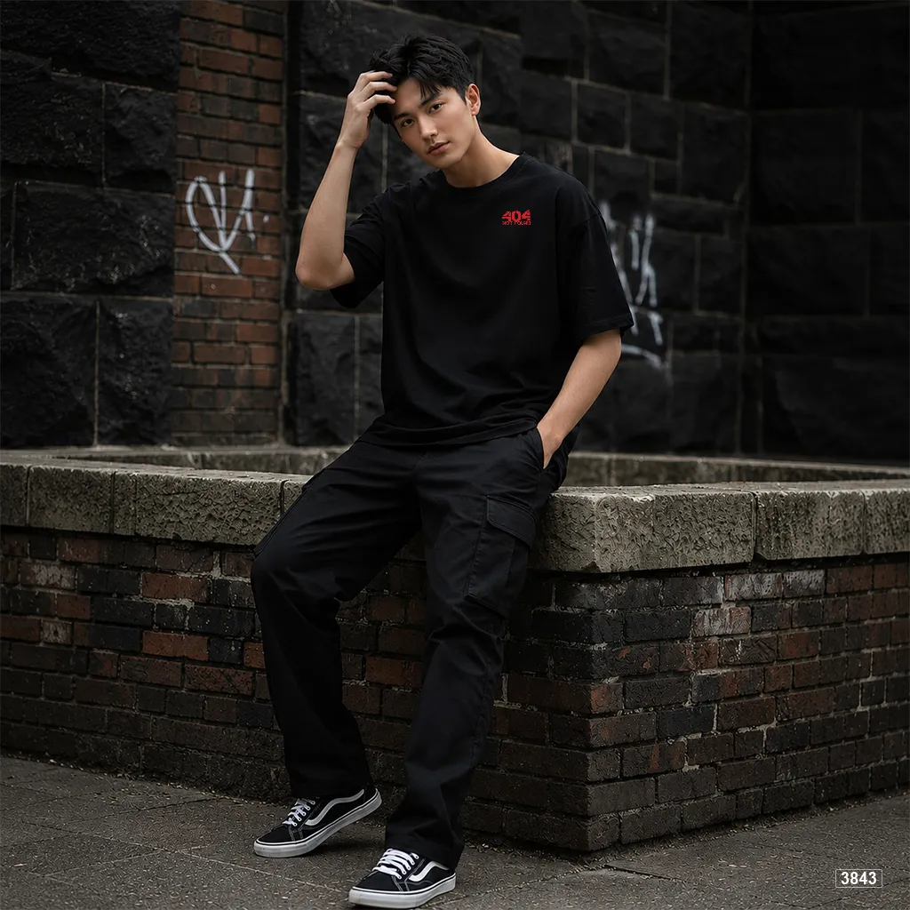 Áo thun nam 404 Not Found phong cách streetwear cá tính Polux 3843_thumbnail_4