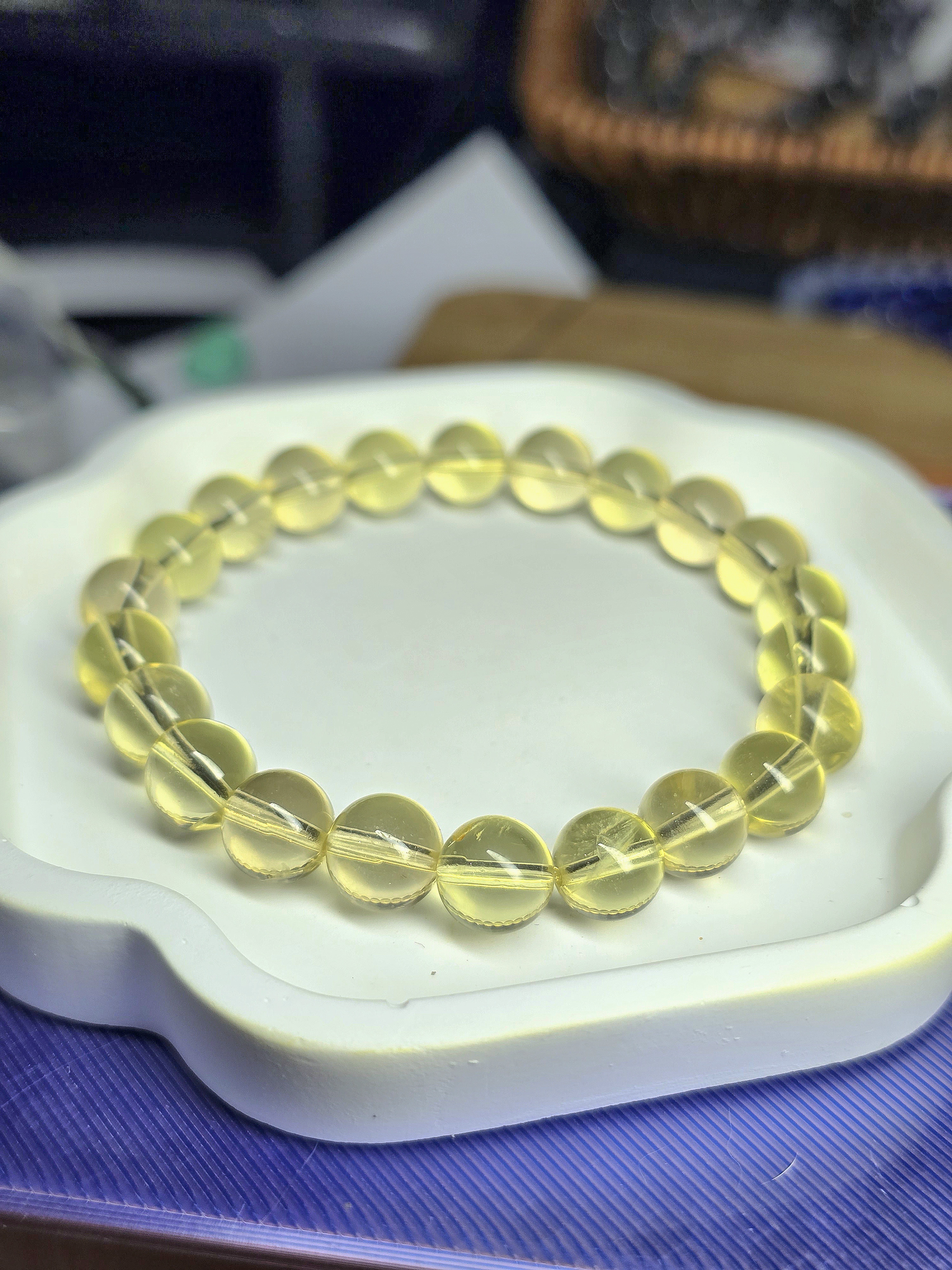 Vòng Đá Thạch Anh Vàng Citrine Tự Nhiên_thumbnail_10