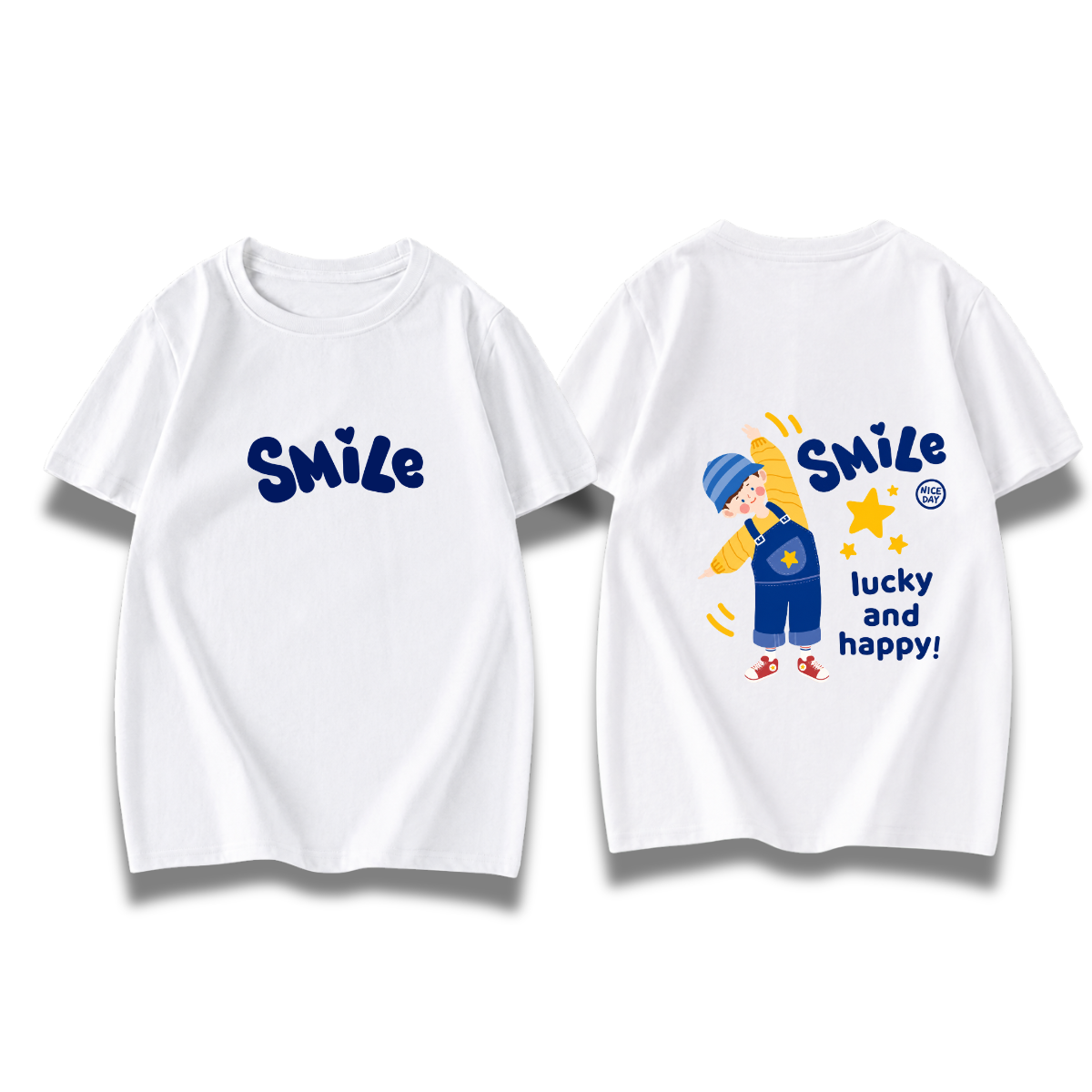 Áo phông gia đình hình Smile đáng yêu - Áo đồng phục gia đình – Mã GĐ012_thumbnail_7