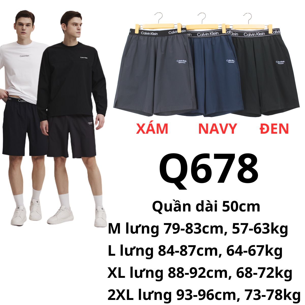 Q678- Quần đùi gió