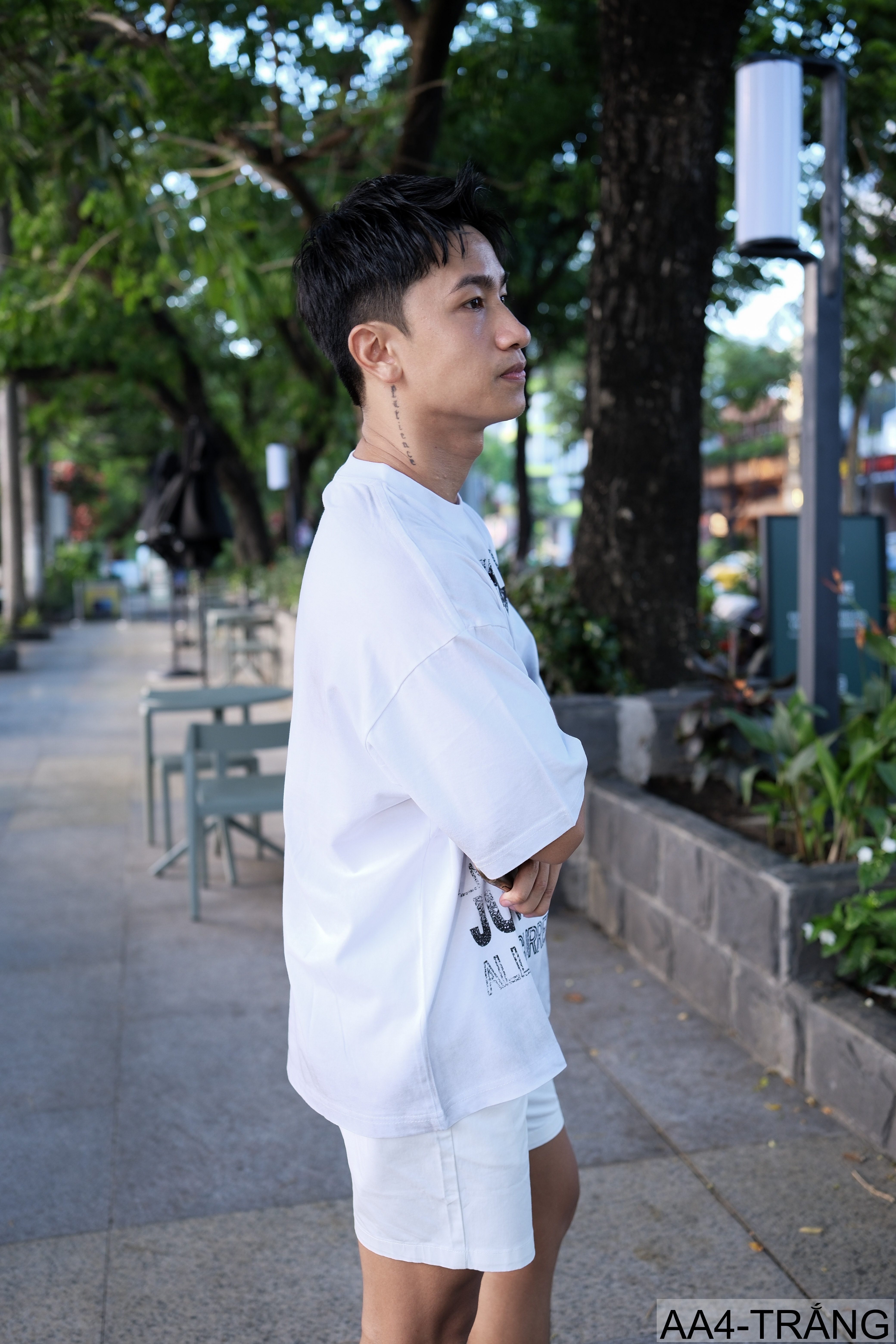 AA4 - Áo thun nam phong cách streetwear Mỹ, cổ tròn tay ngắn, chất cotton , họa tiết chữ nổi bật, form rộng rãi_thumbnail_6