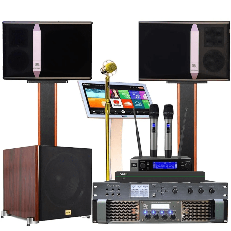 Loa Karaoke JBL Ki510 với khả năng kết nối linh hoạt