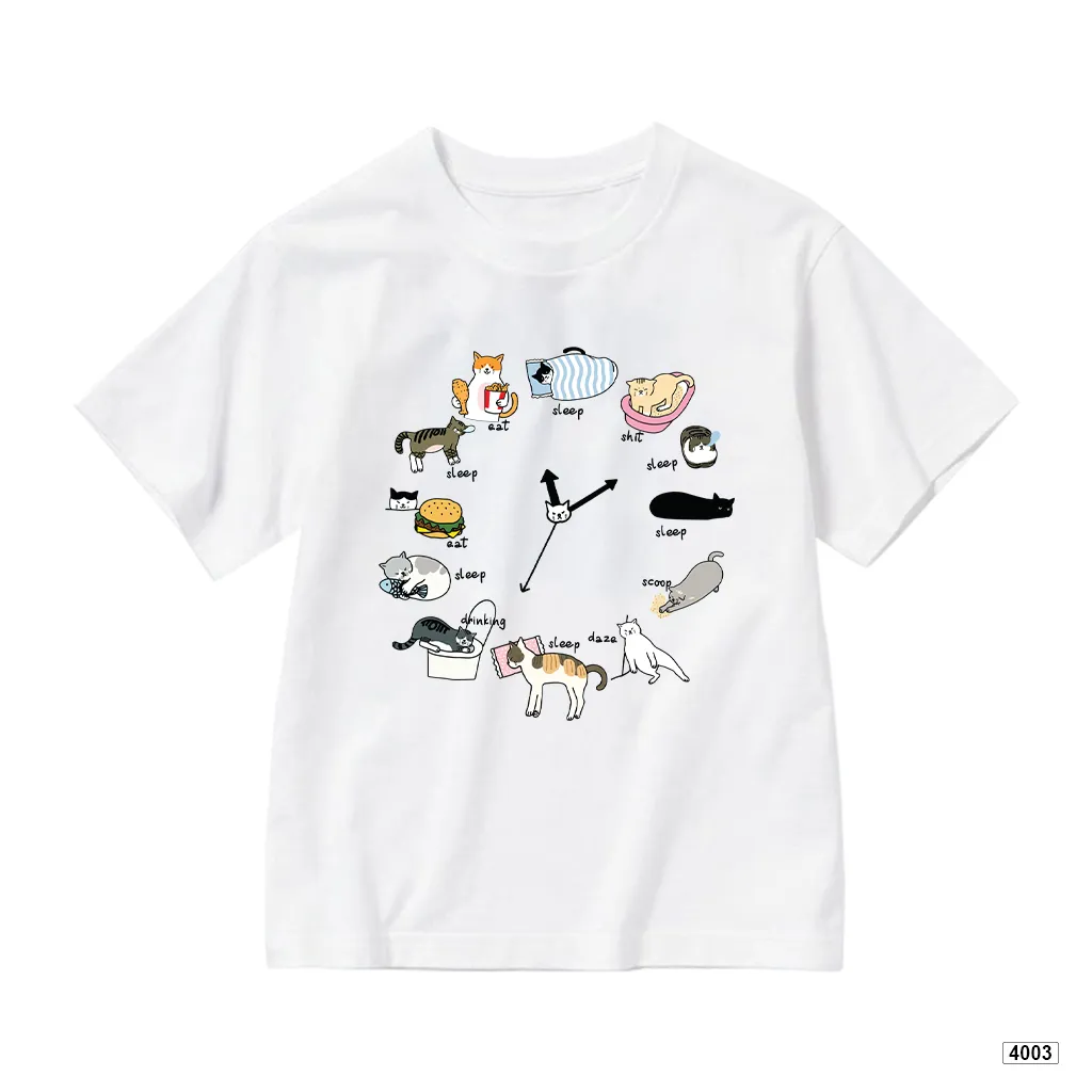 Áo thun trẻ em Cats Time đáng yêu Kado 4003_thumbnail_7