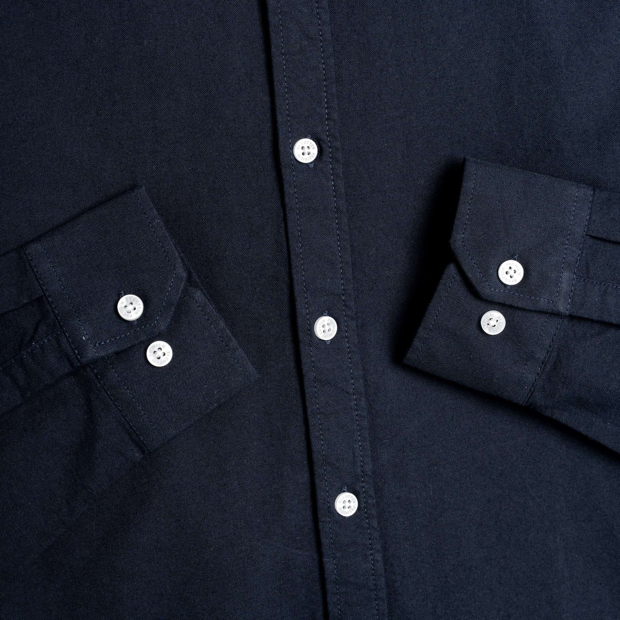 Áo Sơ Mi Nam By Cotton Oxford Xanh Đen_thumbnail_9