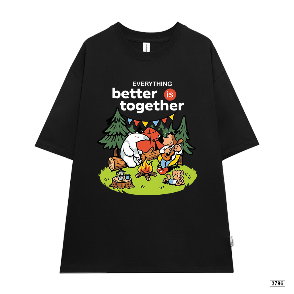 Áo thun gia đình mẹ và bé Better Together in hình cute Kado 3785_thumbnail_12