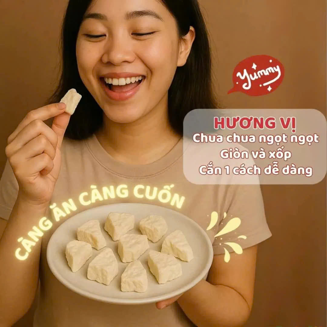 Combo Mãng Cầu Xiêm+Nhãn+Dâu Sấy Thăng Hoa TẶNG Xoài Sấy Dẻo_thumbnail_2
