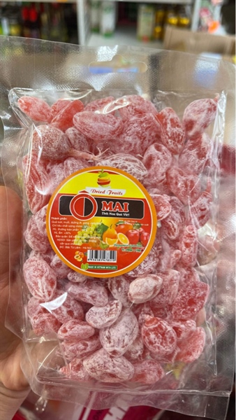 Ô mai đào đỏ ( túi )