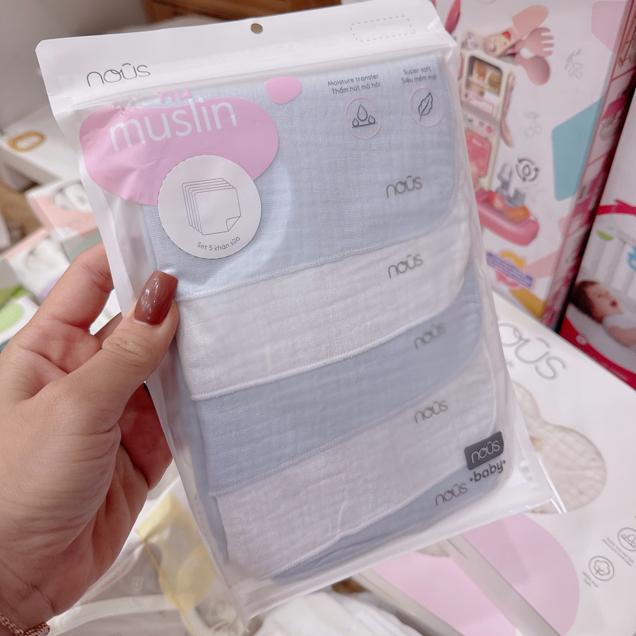 Set 5 khăn sữa muslin NOUS_thumbnail_1