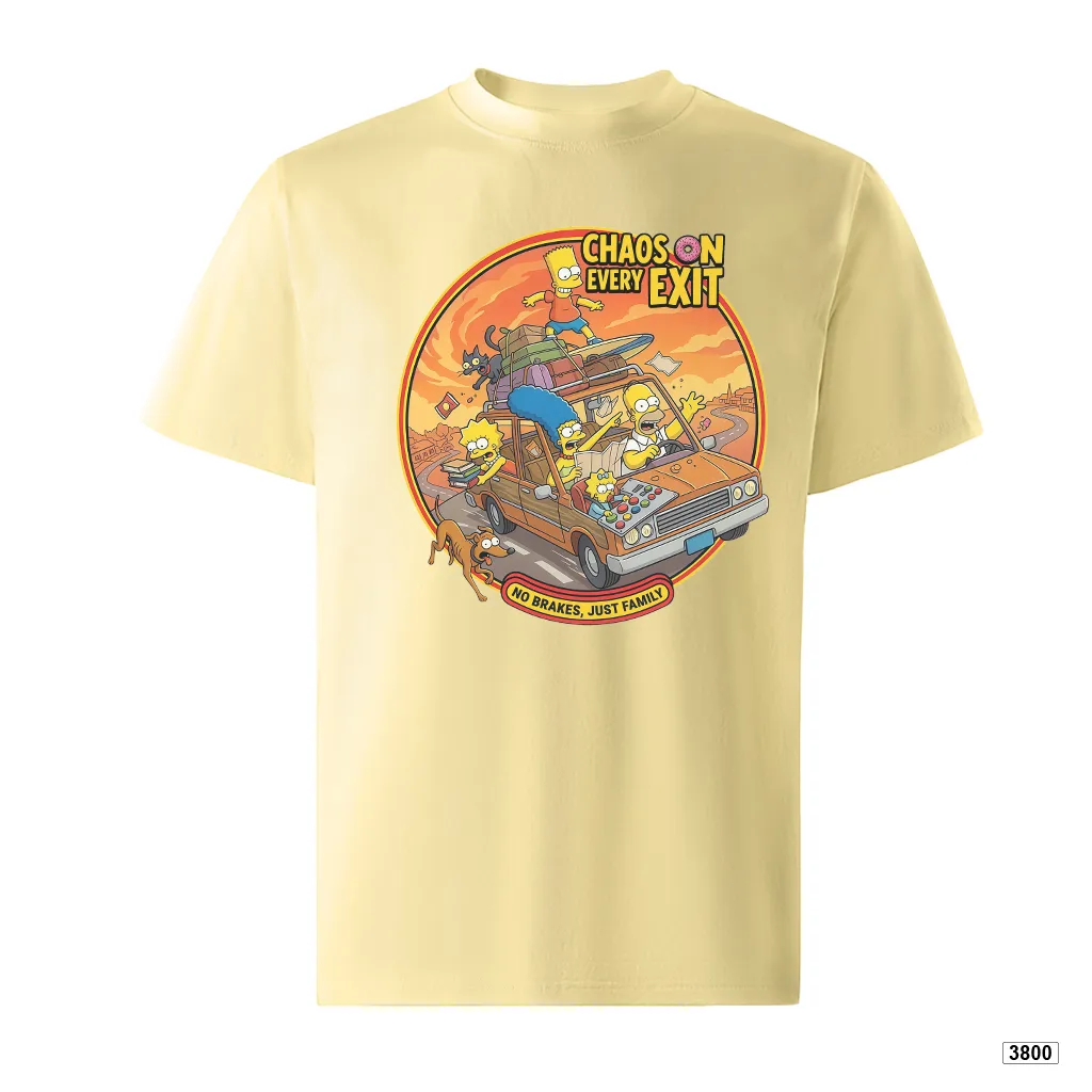 Áo thun nam oversize graphic family trip vibe tuổi thơ vui nhộn TeePrint 3800_thumbnail_0