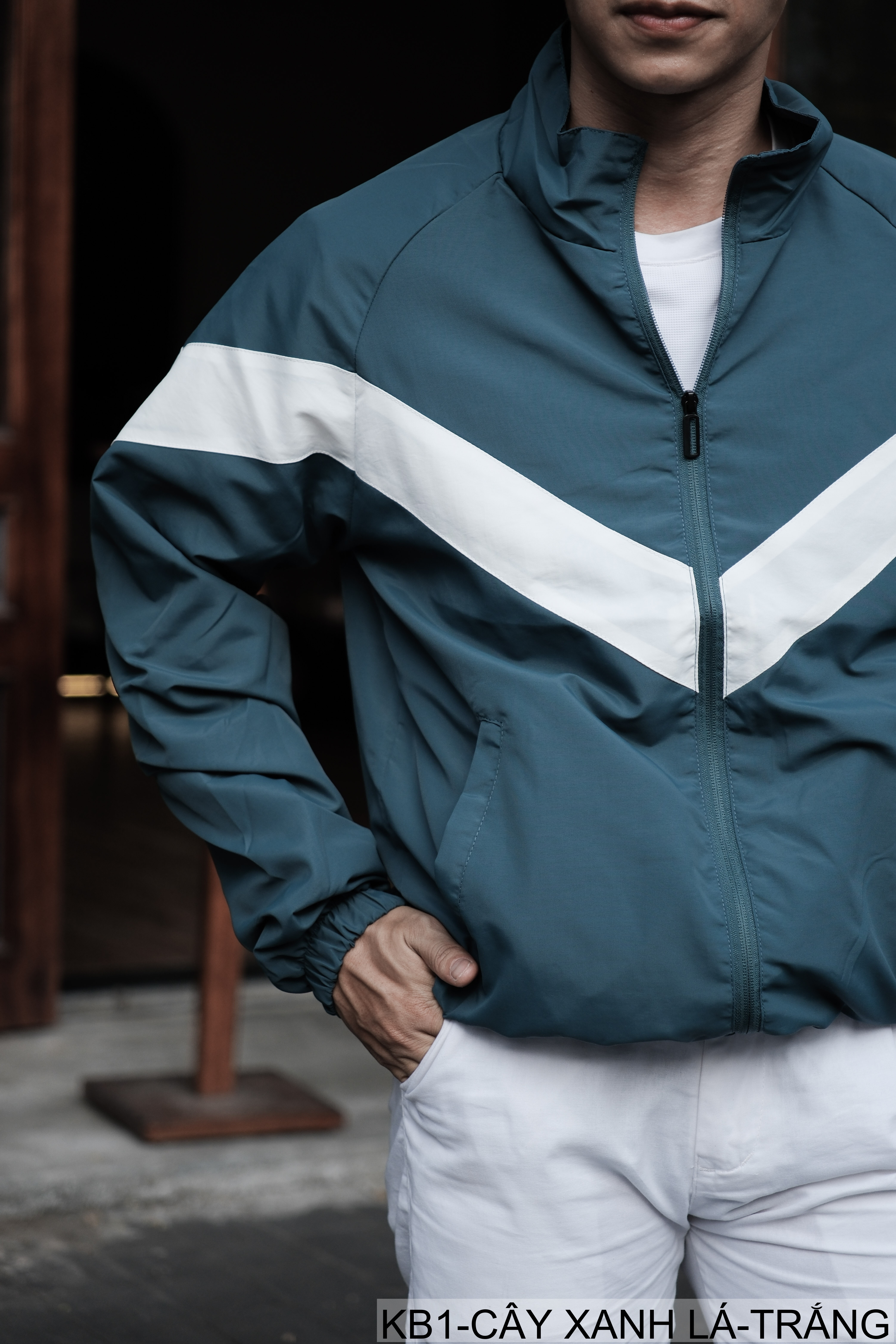 KB1 - Áo khoác nam thể thao phối màu năng động, form rộng rãi, mùa xuân thu_thumbnail_12