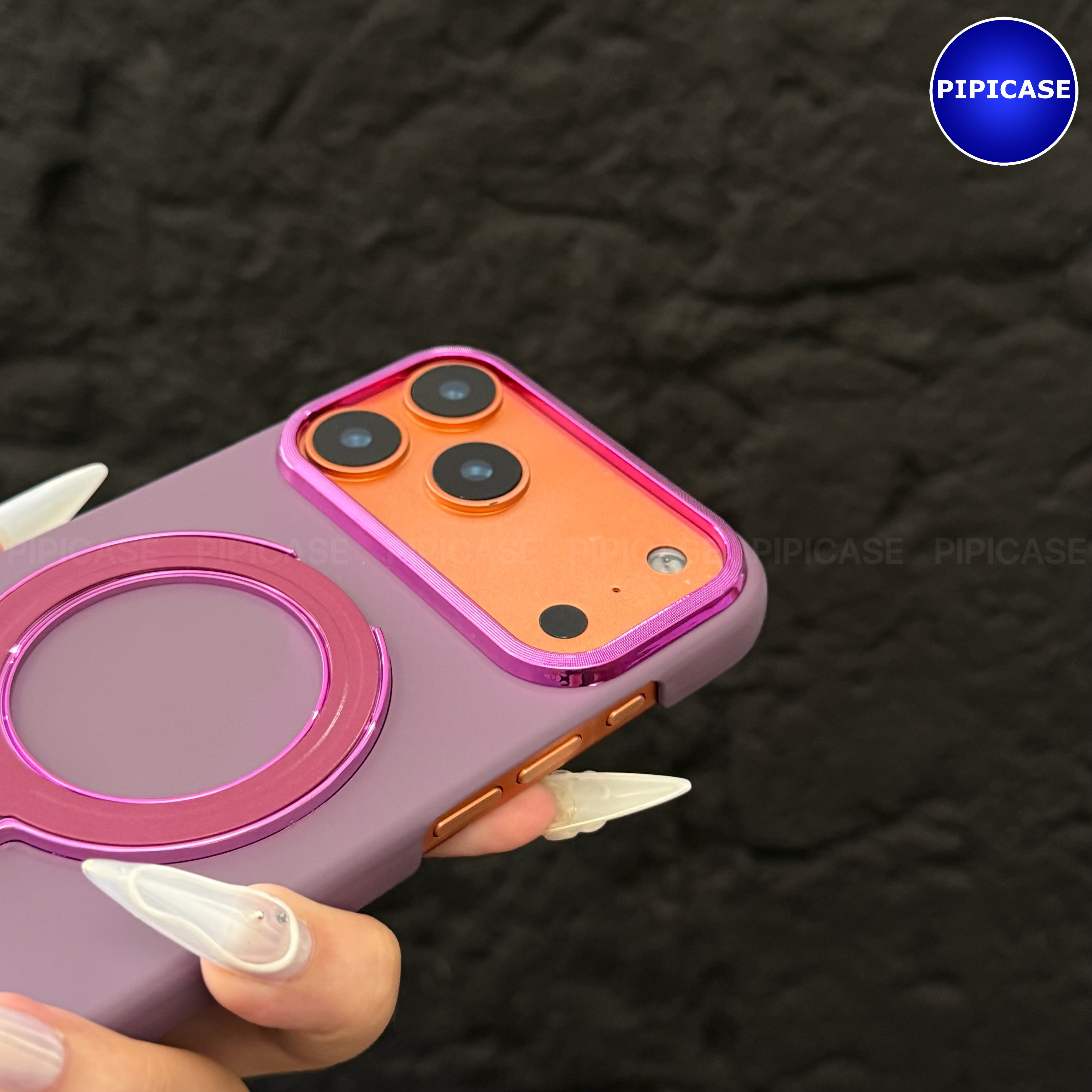 Ốp Lưng iPhone 17 Pro Max - Titan Force - Tím_thumbnail_5