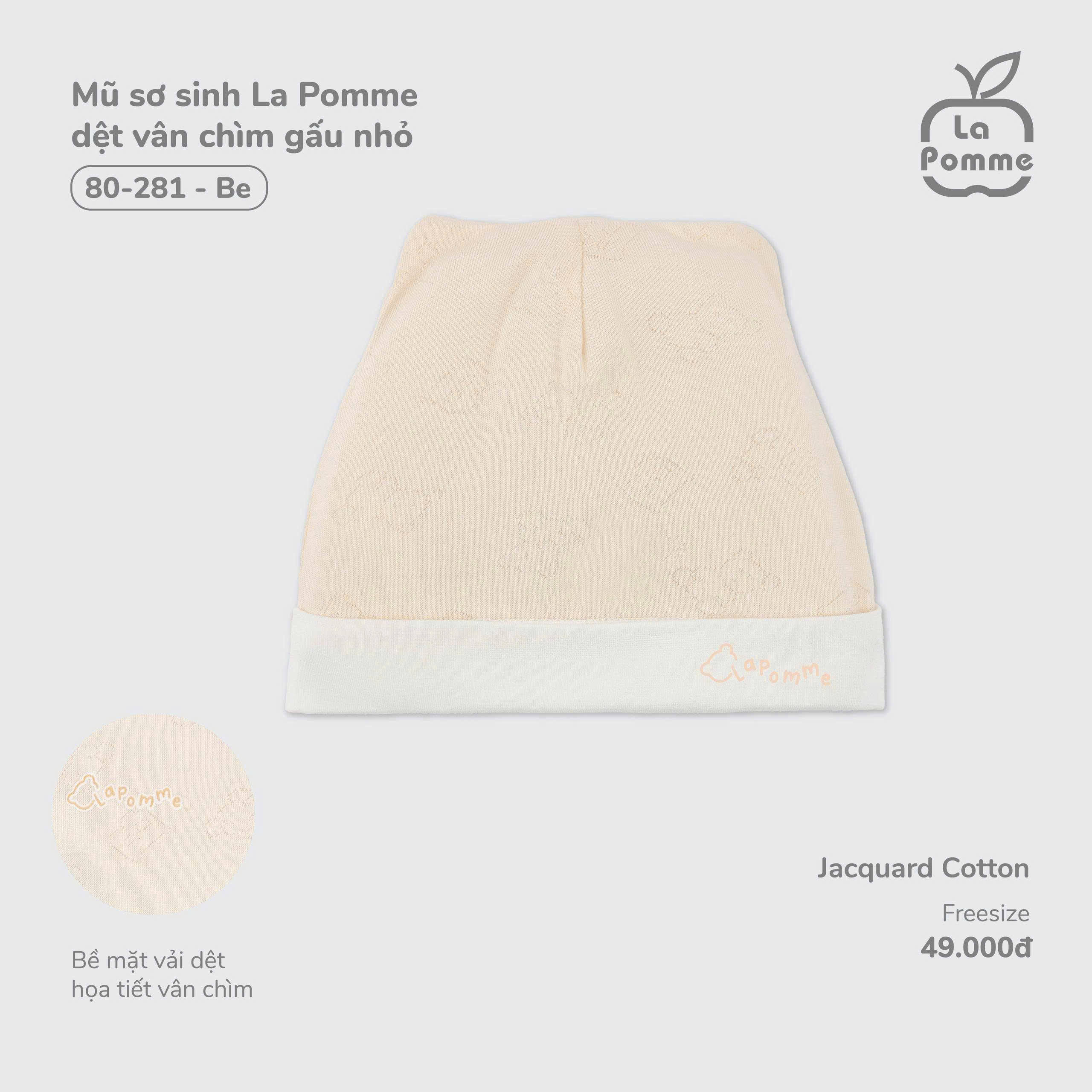 Nón sơ sinh La Pomme (new)_thumbnail_20