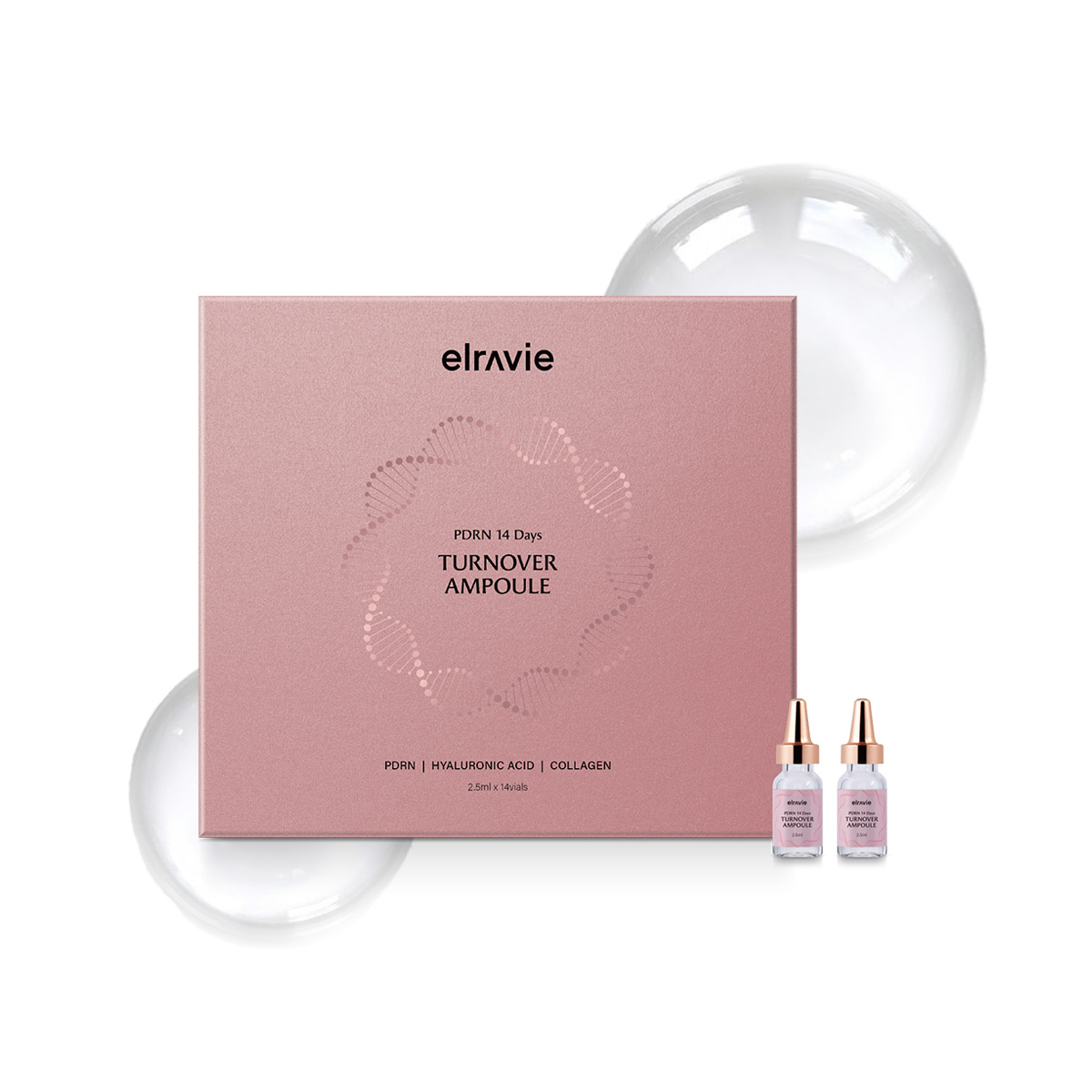Tinh chất phục hồi da PDRN 14Days Turnover Ampoule 14 lọ/hộp