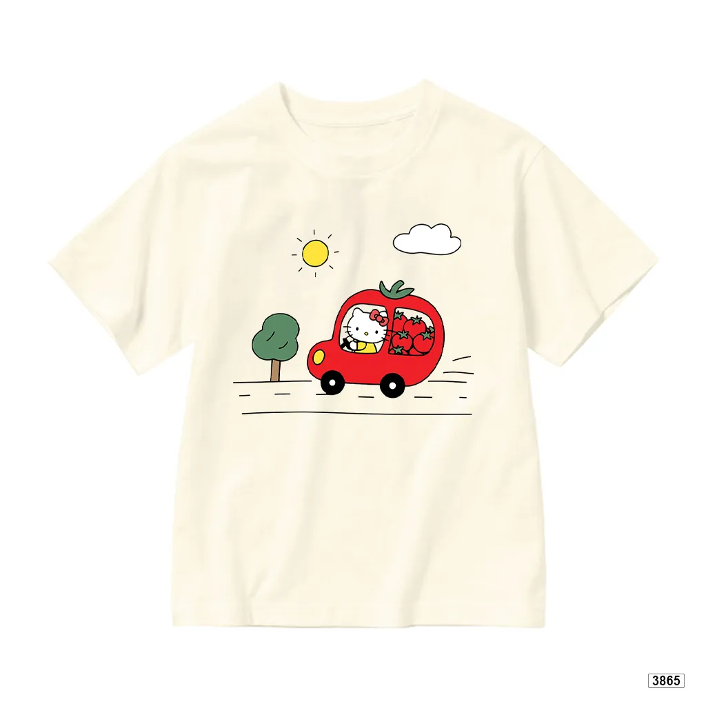 Áo thun bé gái form rộng Kittie Tomato Kado 3865_thumbnail_9