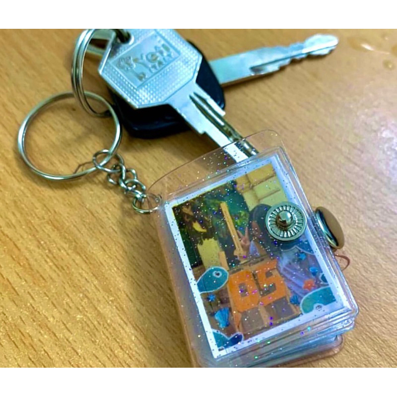 (Tặng ảnh) MÓC KHÓA ALBUM ẢNH mini FREE IN ẢNH theo yêu cầu dễ thương độc lạ, móc chìa khoá xe máy_thumbnail_5
