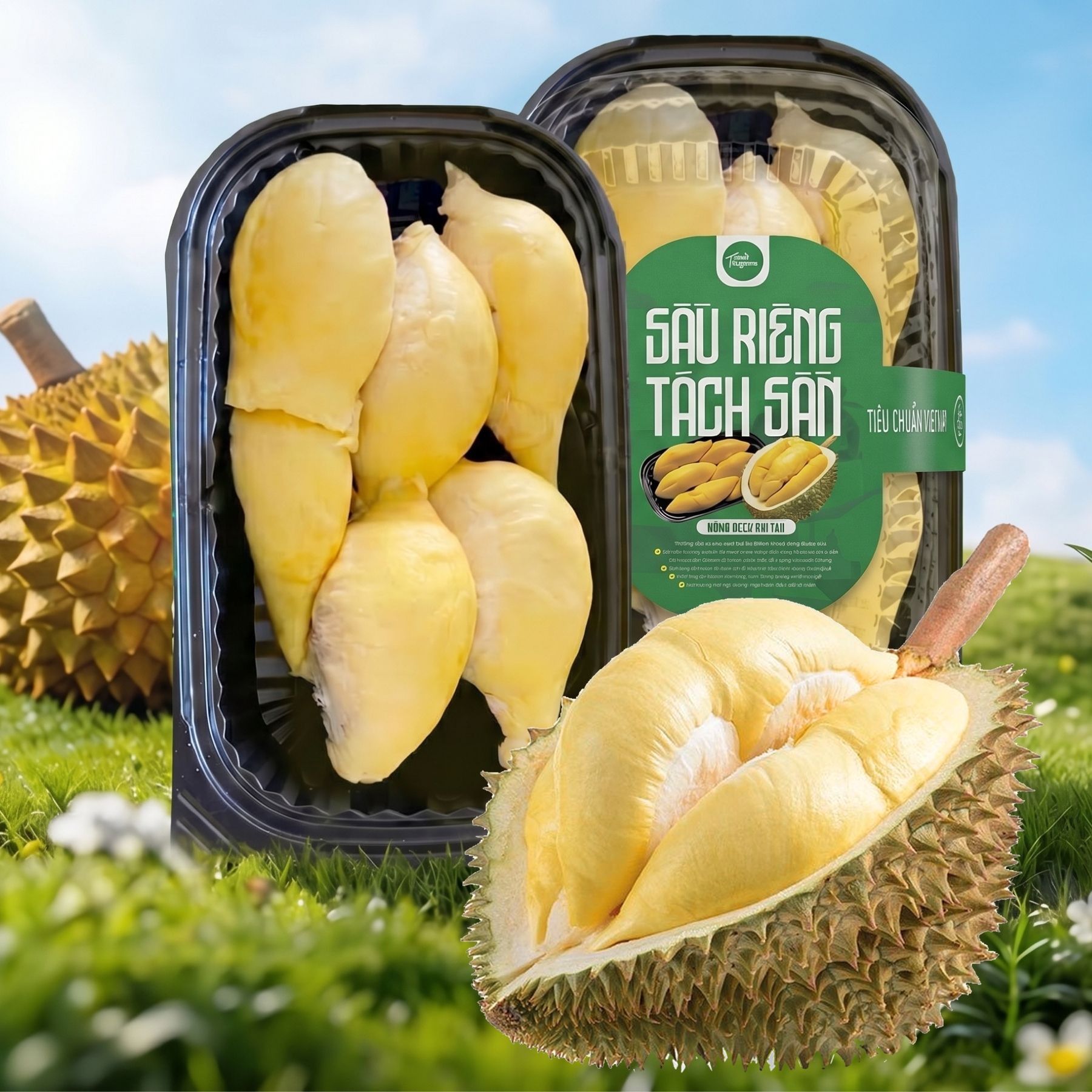 Tách Sẵn - Sầu Riêng Dona Hạt Lép