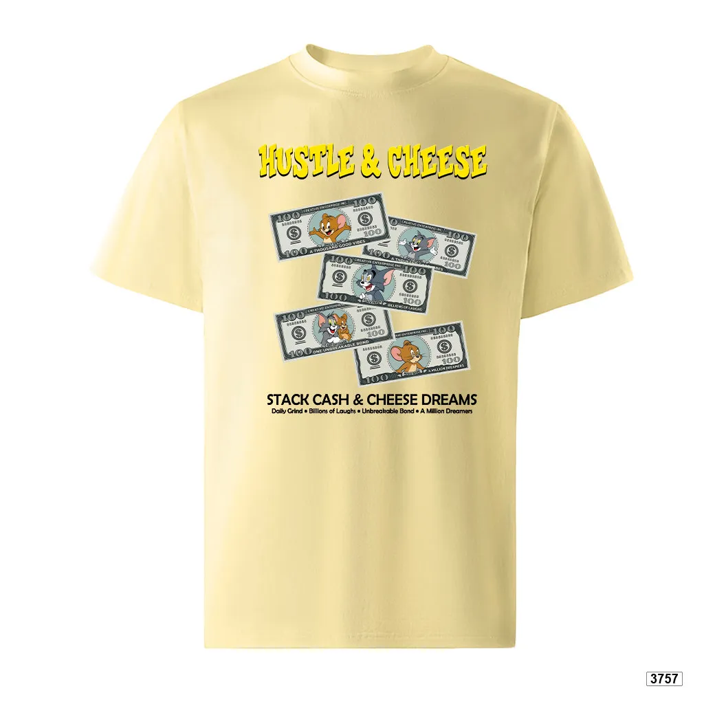 Áo thun nam form oversize local brand Hustle and Cheese TeePrint 3757_thumbnail_1