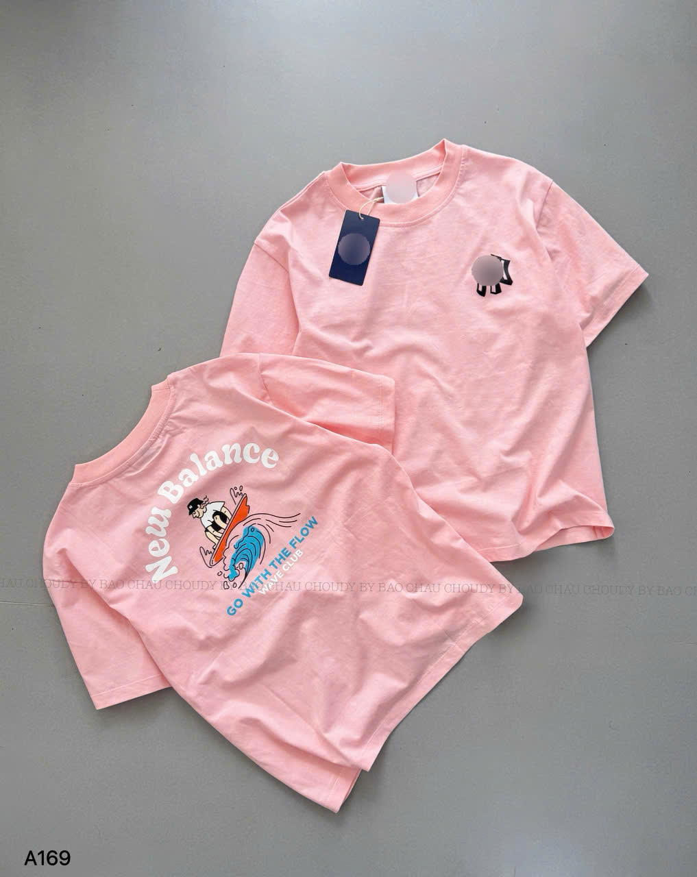 A169 ÁO THUN HỒNG