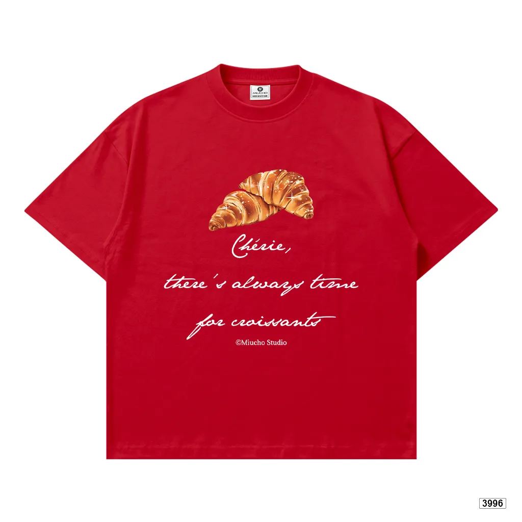Áo thun boxy nữ in graphic Croissant đáng yêu Miucho 3996_thumbnail_14