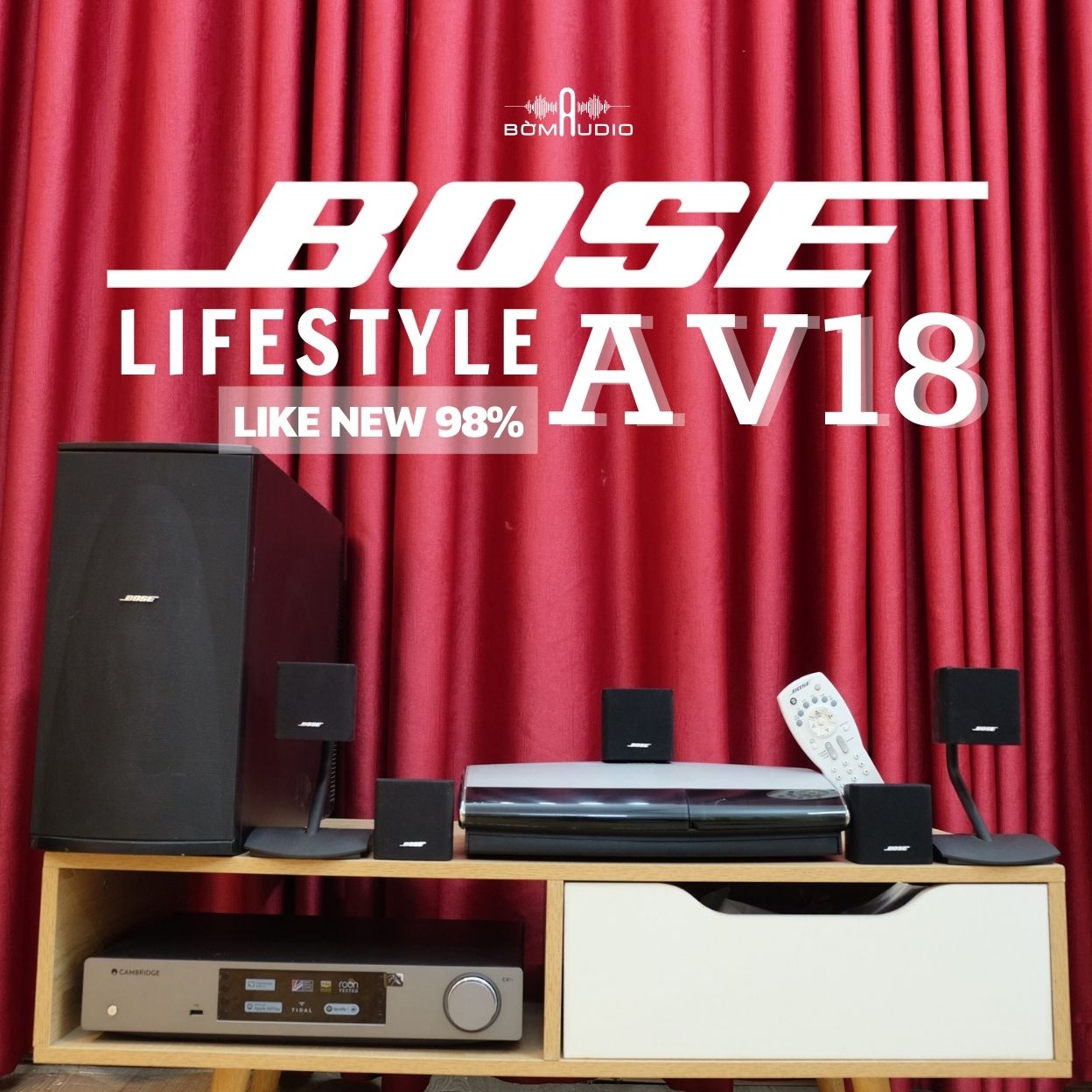 [LIKENEW 98%] Dàn Âm Thanh BOSE LIFESTYLE AV18_thumbnail_0