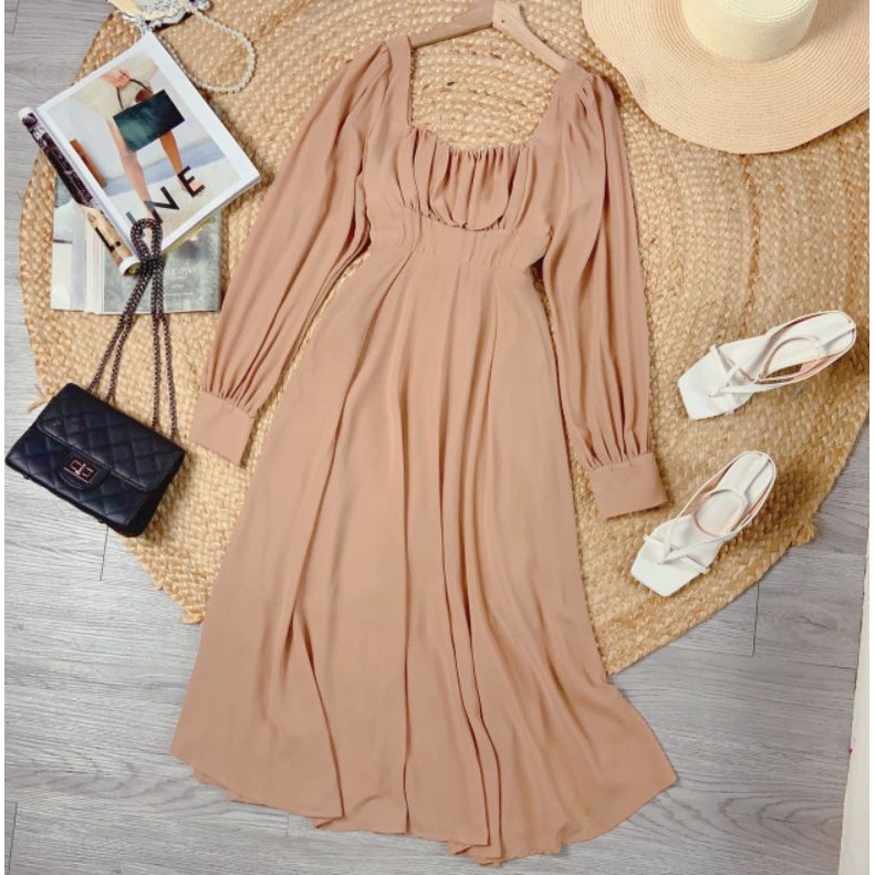 Plain Dress Long Sleeve_thumbnail_1