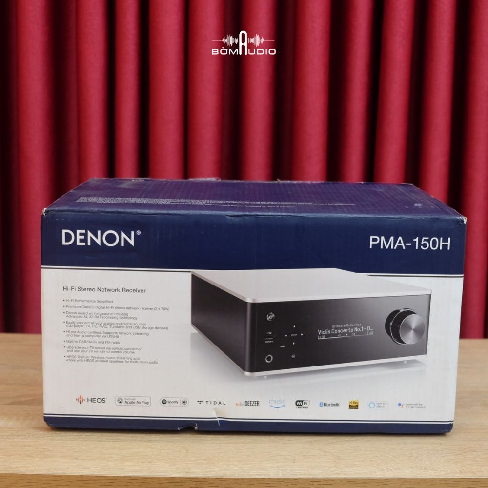 [TRƯNG BÀY - FULLBOX 99%] Amply Nghe Nhạc DENON PMA-150H_thumbnail_7