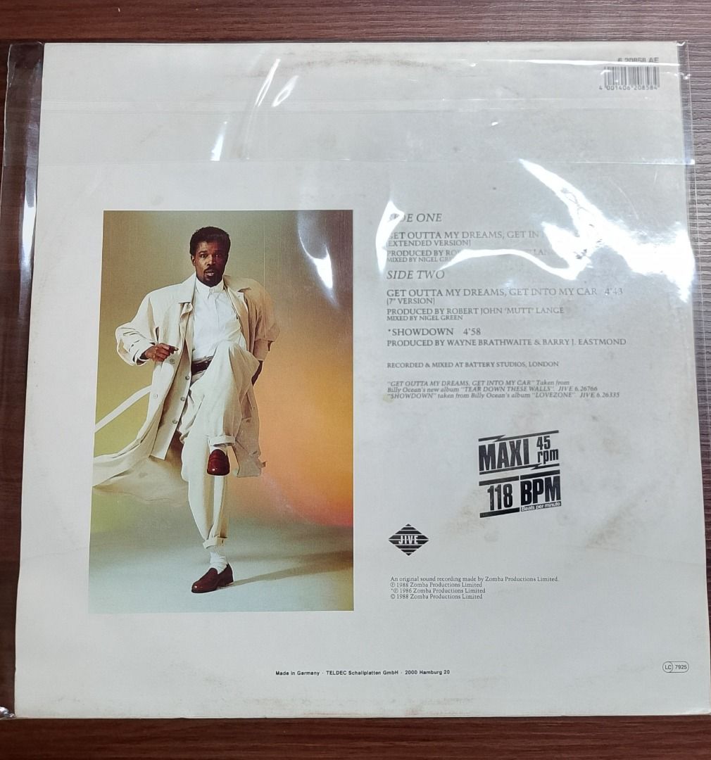 BILLY OCEAN - GET OUTTA MY DREAMS, GET INTO MY CAR _thumbnail_1
