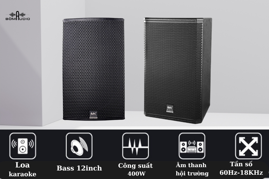 Đánh giá chất lượng loa karaoke MK Acoustic EU-12 MAX