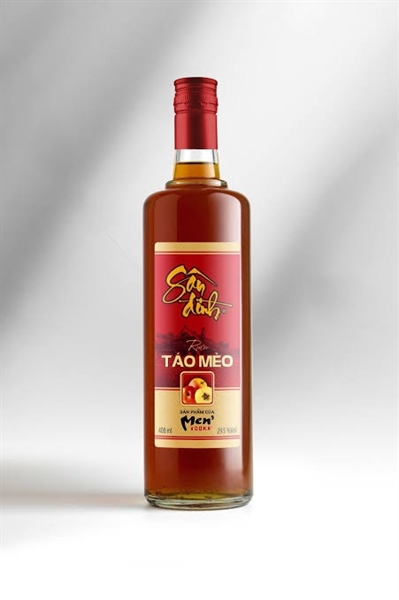 Rượu táo mèo sân đình 400ml ( chai )